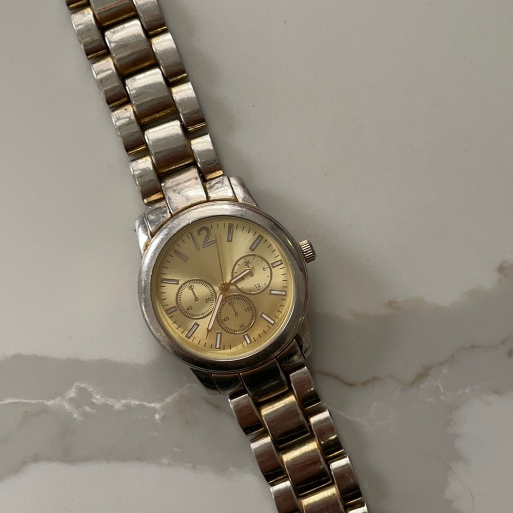 Target merona gold watch women’s